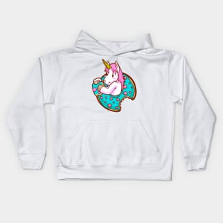 Valentine Unicorn Kids Hoodie